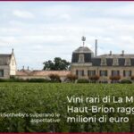 Vini rari di La Mission Haut-Brion raggiungono 1,8 milioni di euro