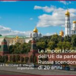 Le importazioni di vino dell’UE da parte della Russia scendono ai minimi di 20 anni