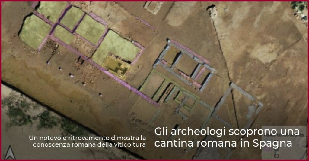 Gli archeologi scoprono una cantina romana in Spagna