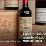 L’asta di una delle più grandi collezioni di vini al mondo inizia